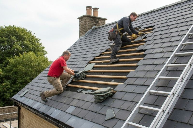Slate Roof Construction
