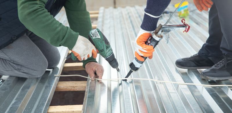 Tin Roof Repair